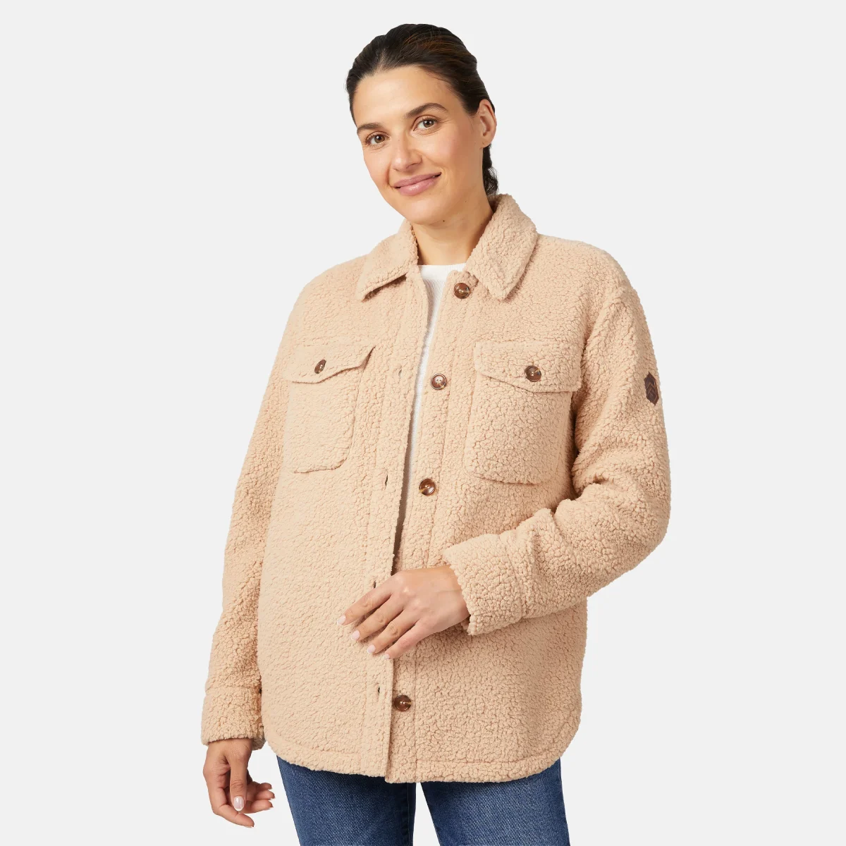 Women's Sherpa Shacket - Image 2