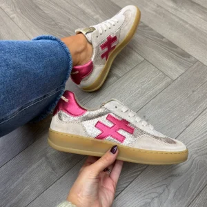 Another Trend A032/C1E2 Gumsole Trainer (AT9)- Old Rose