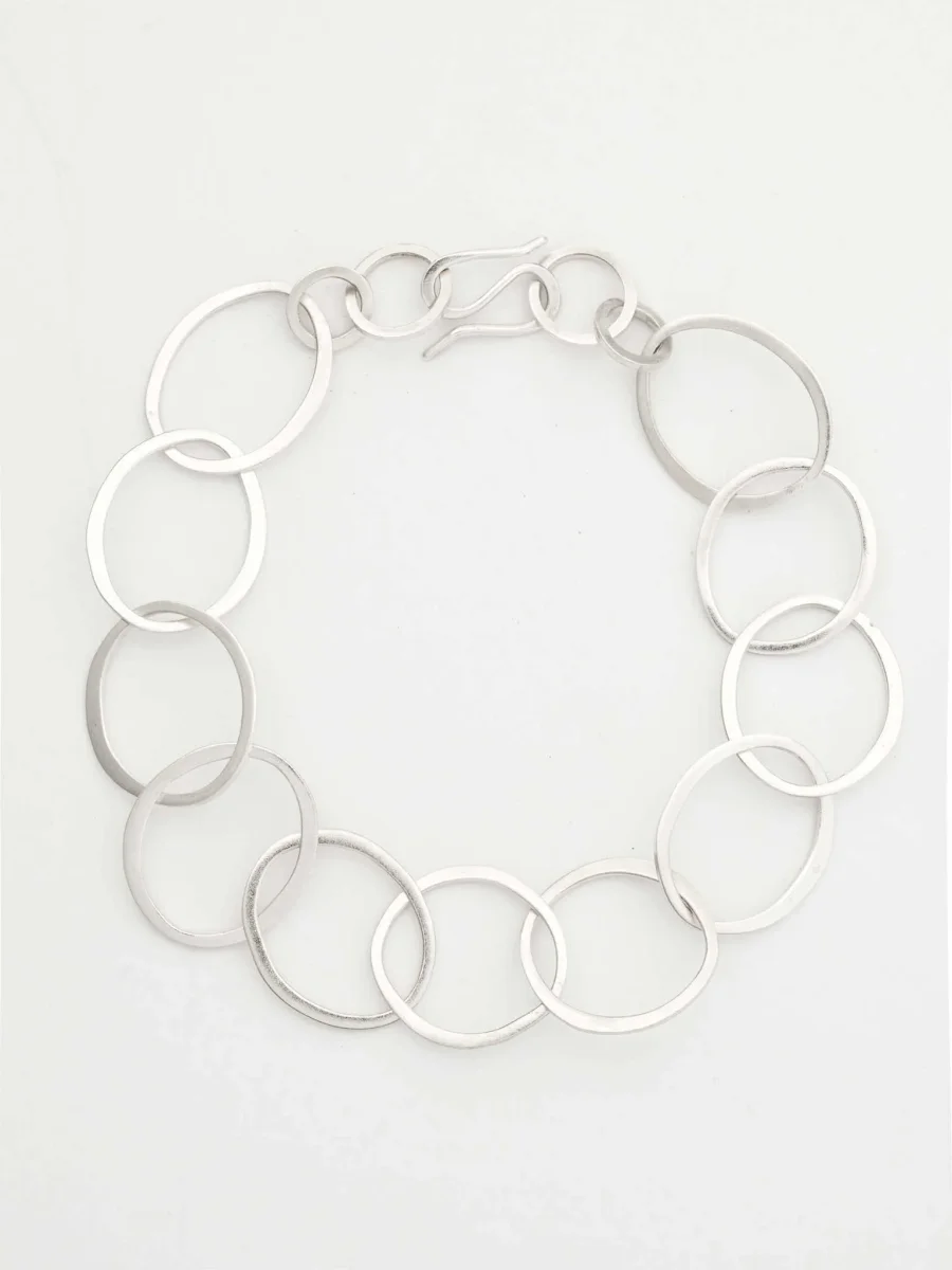 Silver Necklaces with Oval Links - Image 7